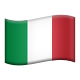 Emoji drapeau Italie