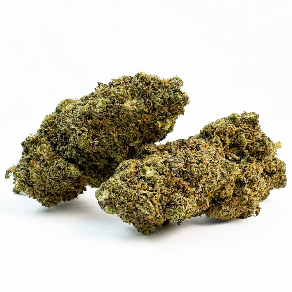 Lemon Garlic — fleur de CBD en gros, vue d'ensemble