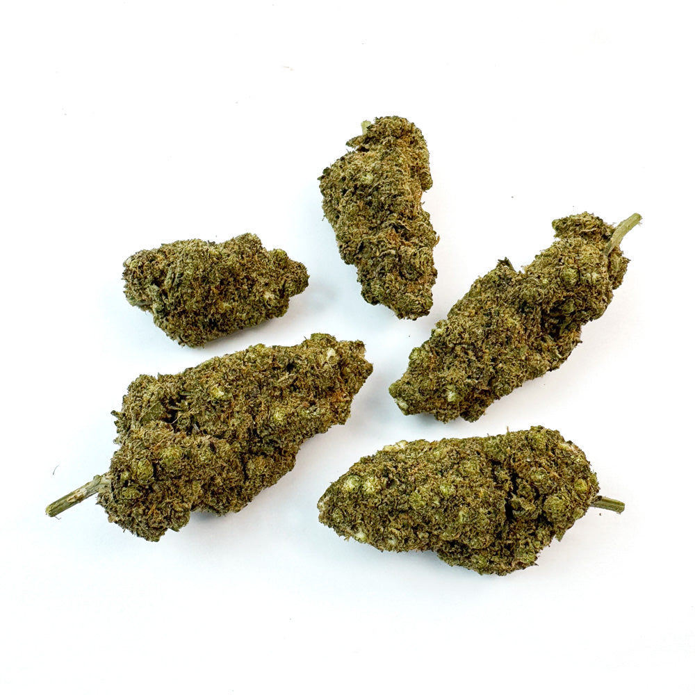 Lemon Garlic — fleur de CBD macro 3